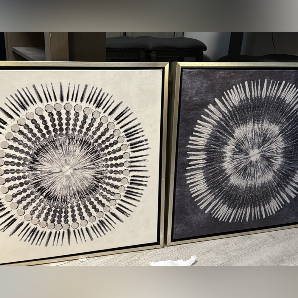 Signature design wall art by Ashley Monterey